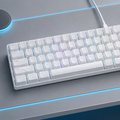 ION STRIKE MK1 keyboard close-up keycap detail topographic pattern